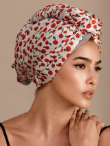 [Cereza] SilkSilky-ES Turbante Para El Cabello 001