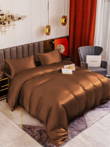 [Café] SilkSilky-ES 19Momme Seda Pura Bedding Set 002