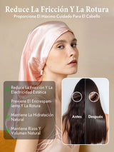 [Rosa Claro] SilkSilky-ES Gorros De Dormir 004