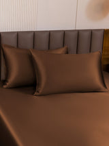 [Café] SilkSilky-ES Fundas De Almohada 001