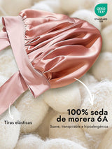 [Rosa] SilkSilky-ES Gorros De Dormir 002