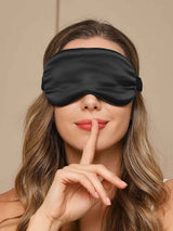 [Negro] SilkSilky-ES Antifaces De Dormir 001
