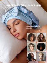 [Cielo Azul] SilkSilky-ES Gorros De Dormir 004