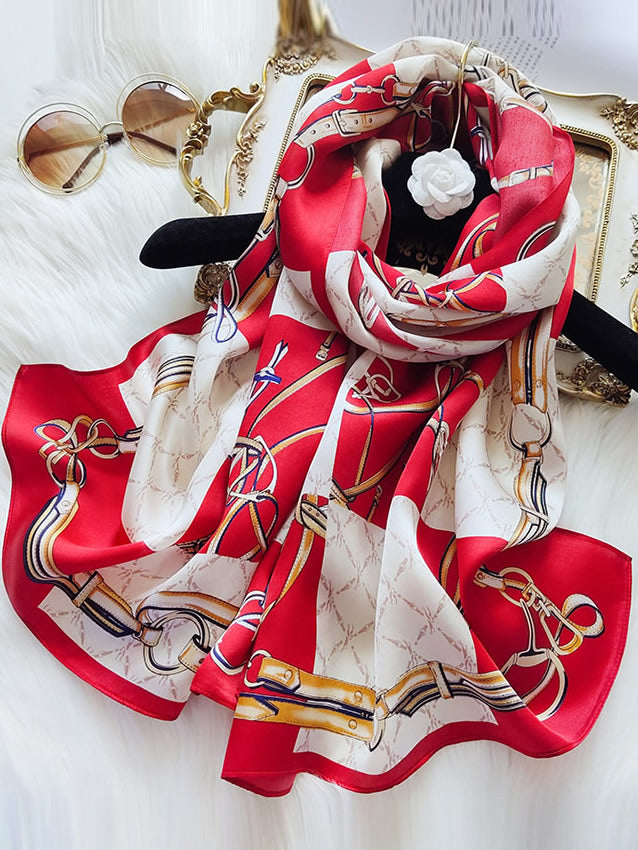 [P022] SilkSilky-ES Seda Pura Scarf 002,