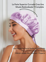 [Lavanda] SilkSilky-ES Gorros De Dormir 003