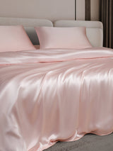[Rosa] SilkSilky-ES 25Momme Juego de ropa de cama 003