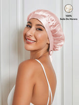[Rosa] SilkSilky-ES Gorros De Dormir 001