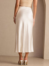 [Beige] SilkSilky-ES Falda 002