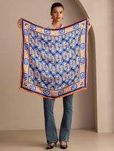 [Caballito de Mar Marino] SilkSilky-ES Scarf 003