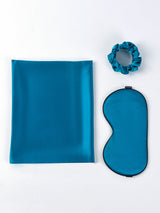 [Azul Real] SilkSilky-ES 19Momme Seda Pura Pillowcase Set 005