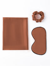 [Café] SilkSilky-ES 19Momme Seda Pura Pillowcase Set 005