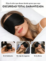 [Negro] SilkSilky-ES Antifaces De Dormir 006