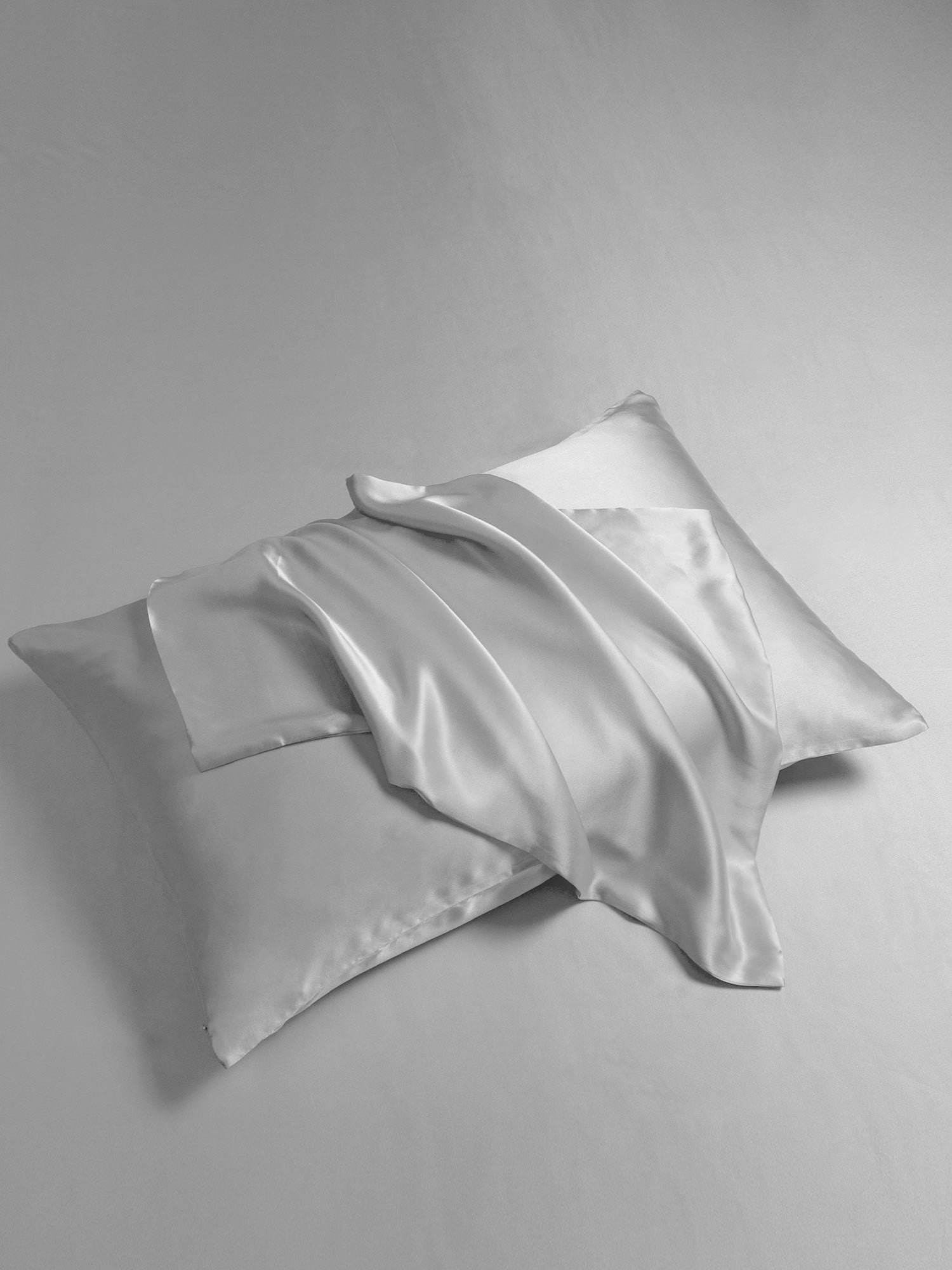 [Plata] SilkSilky-ES 19Momme Juego de ropa de cama 005