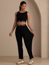 [Negro] SilkSilky-ES Womens Pants 001