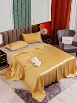 [Champán] SilkSilky-ES 25Momme Seda Pura Bedding Set 004