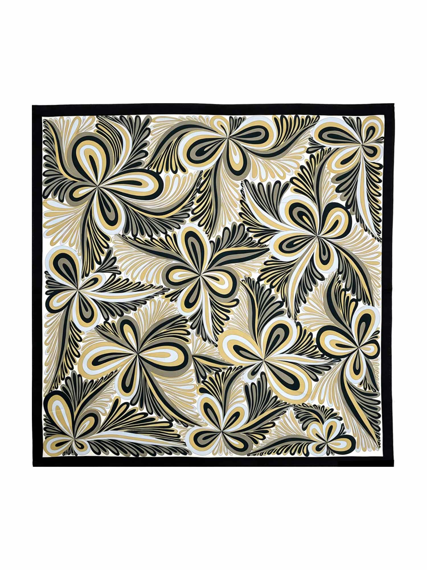 [P110] SilkSilky-ES Pure Silk Scarf 001