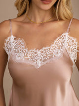 [Toscana] SilkSilky-ES V Neck Top de tirantes 003