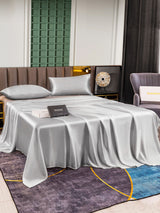 [Plata] SilkSilky-ES 25Momme Seda Pura Bedding Set 001