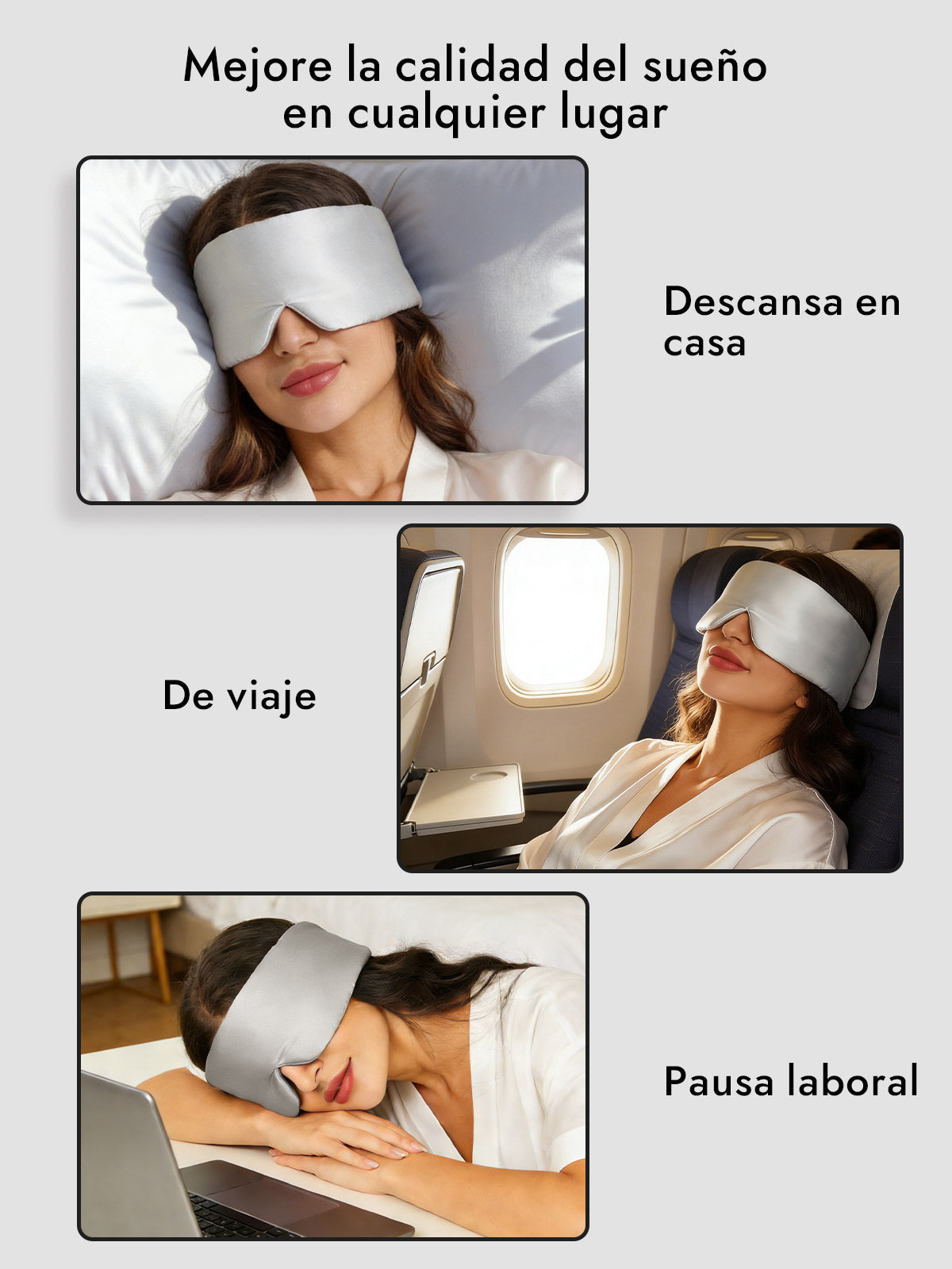 [Plata] SilkSilky-ES 19Momme Pure Silk Eye Mask 006
