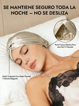 [Beige] SilkSilky-ES Gorros De Dormir 006
