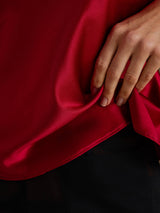 [Vino] SilkSilky-ES Spaghetti Strap V Neck Top de tirantes 004