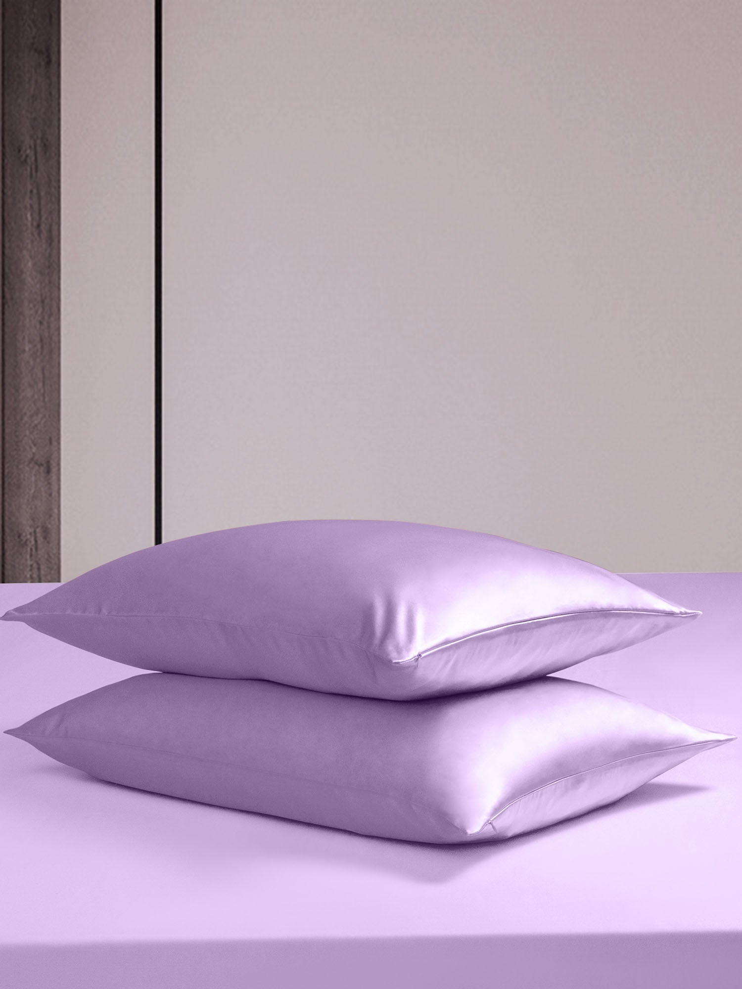 [Lavanda] SilkSilky-ES 19Momme Juego de ropa de cama 005