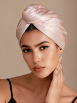 [Rosa Claro] SilkSilky-ES Turbante Para El Cabello 002