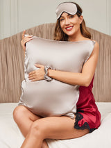 [Caqui] SilkSilky-ES 19Momme Seda Pura Pillowcase Set 004