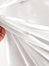[Blanco] SilkSilky-ES 22Momme Juego de ropa de cama 006