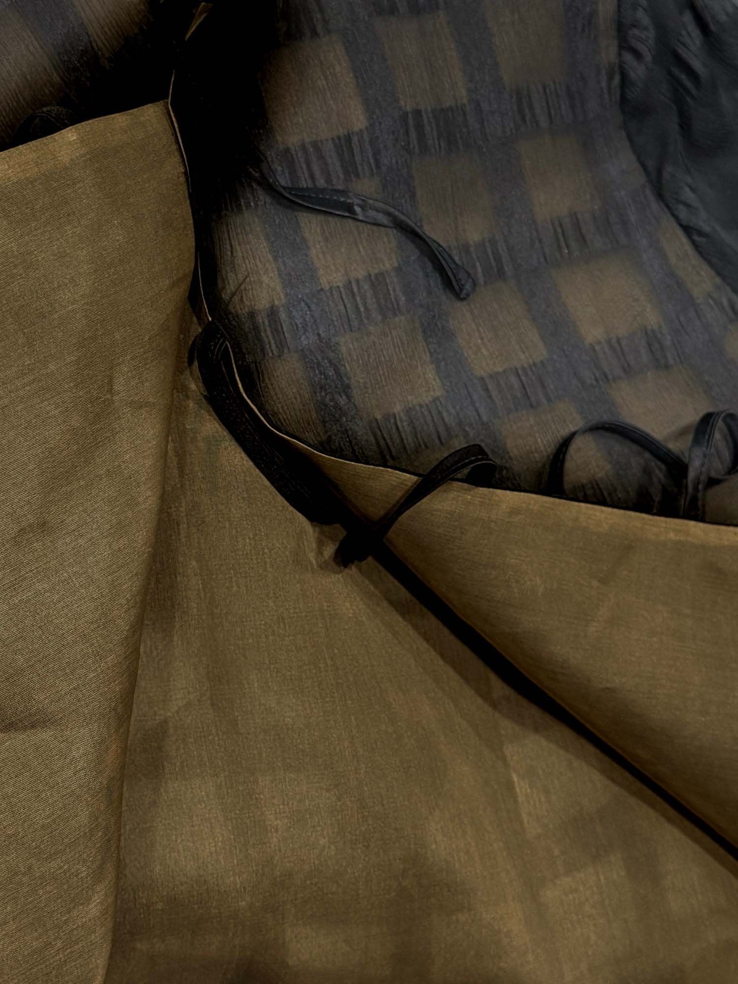 [Negro] SilkSilky-ES Blouse 005