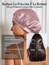[Malva Pálido] SilkSilky-ES Gorros De Dormir 004