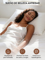 [Blanco] SilkSilky-ES 30Momme Fundas De Almohada 003