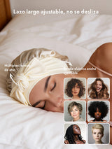[Beige] SilkSilky-ES Gorros De Dormir 004