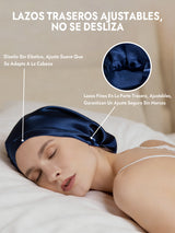 [Azul Oscuro] SilkSilky-ES Gorros De Dormir 005