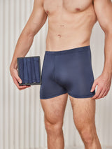 [Azul Oscuro] SilkSilky-ES Ropa interior de hombres 003