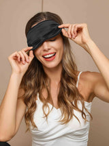 [Negro] SilkSilky-ES Antifaces De Dormir 004