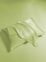 [Menta Verde] SilkSilky-ES 19Momme Juego de ropa de cama 005