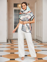 [P030] SilkSilky-ES Seda Pura Scarf 005,