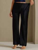 [Negro] SilkSilky-ES Pantalones de mujer 004