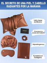 [Café] SilkSilky-ES 19Momme Pillowcase Set 002