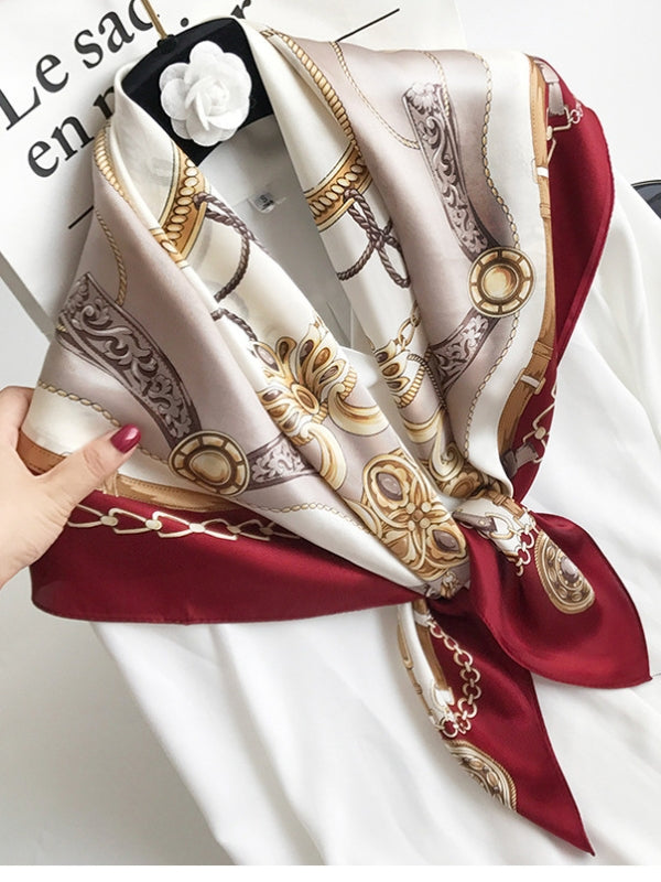 [P009] SilkSilky-ES Seda Pura Scarf 001,