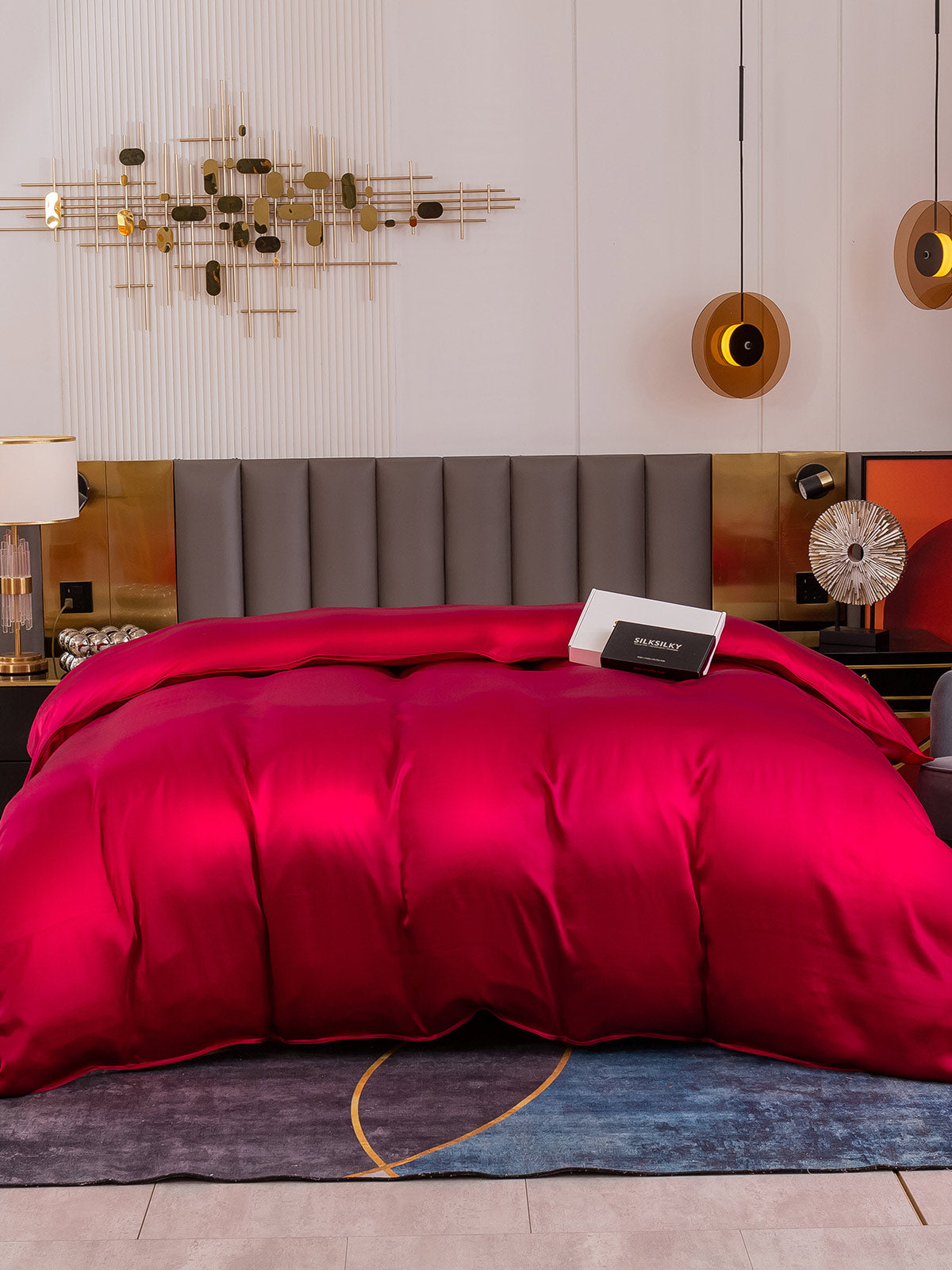 [Vino] SilkSilky-ES 19Momme Seda Pura Duvet Cover 004