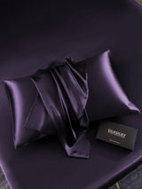 [Morado Oscuro] SilkSilky-ES 30Momme Fundas De Almohada 004