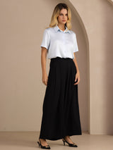 [Negro] SilkSilky-ES Womens Pants 007