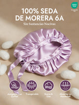 [Lavanda] SilkSilky-ES Gorros De Dormir 002