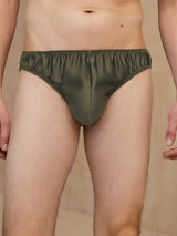 [Verde] SilkSilky-ES Mens Underwear 003