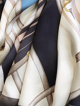 [P087] SilkSilky-ES Seda Pura Scarf 003