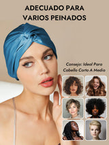 [Azul Real] SilkSilky-ES Gorros De Dormir 007