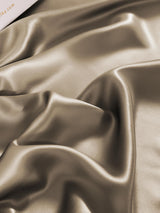 [Caqui] SilkSilky-ES 19Momme Juego de ropa de cama 006