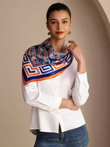[Caballito de Mar Marino] SilkSilky-ES Scarf 002
